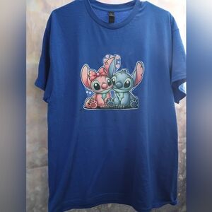 Blue Unisex Graphic T-Shirt